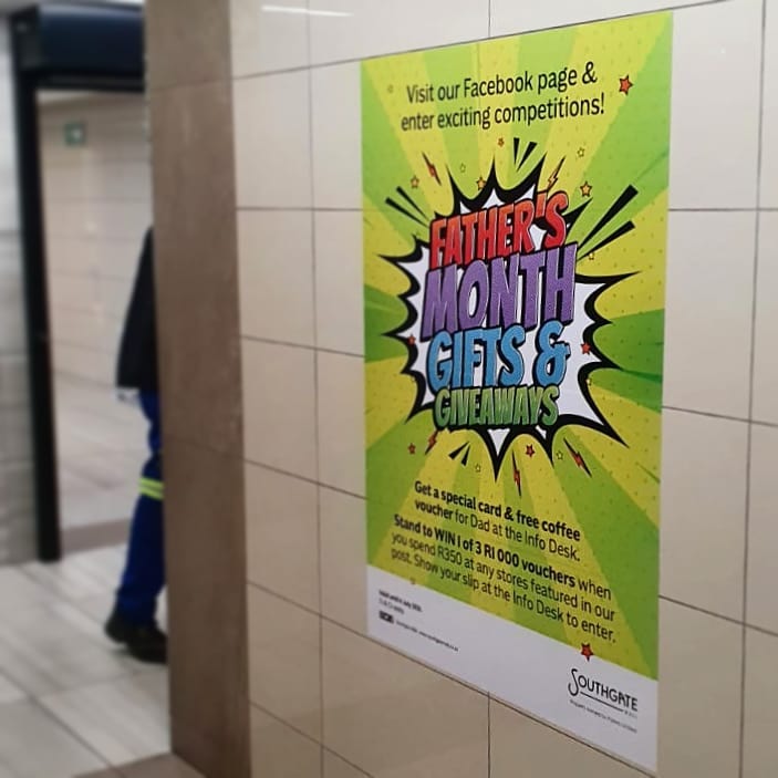 BonekaImages's tweet image. Vinyl print and application for Southgate. #vinylapplication #fathersday #southgatemall #signage