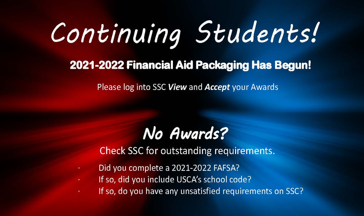 USC Aiken Financial Aid (@usca_finaid) on Twitter photo 