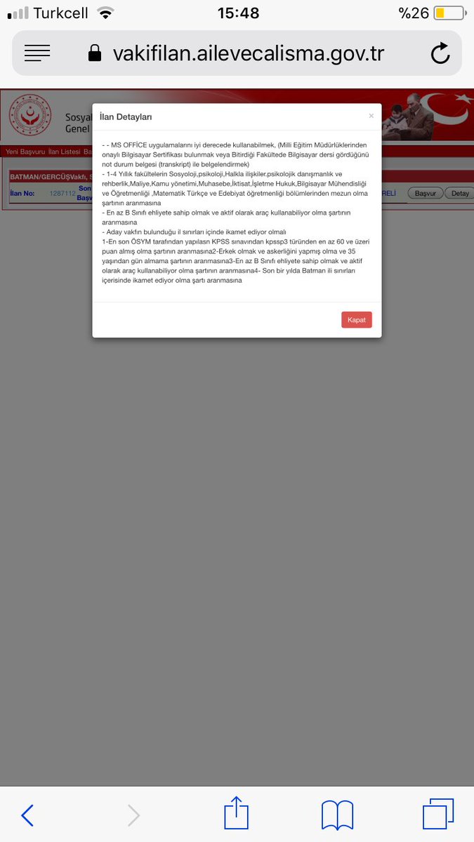 Bu ilana tüm meslektaşlarımın tepki göstermesini rica ediyorum. Sosyal Hizmet için birlik olma vakti.