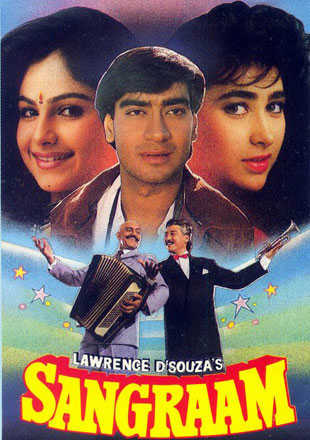 #28YearsOfSangraam 18Jun1993
#AjayDevgn #KarismaKapoor #AyeshaJhulka #AmrishPuri #Danny

#Sameer
#NadeemShravan

#LawrenceDSouza