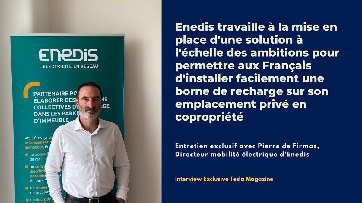 #TeslaMag Enedis met le paquet sur le développement : 4 milliards d’euros par an ! rviv.ly/Uj7wCs