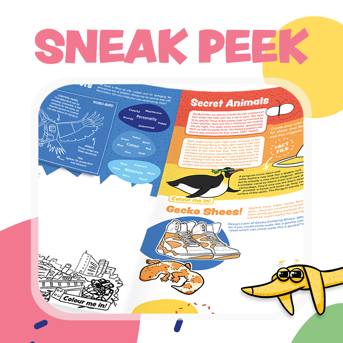 Ssh don't tell anyone, but here's a sneak peek at what's coming up in the next issue of The Comic Club!

Fan of robots or spies? You'll love this one! Haven't subscribed yet, or fancy a try of the Comic Club? Visit our website

#TheComicClub #childrensmagazines #childrenscomics