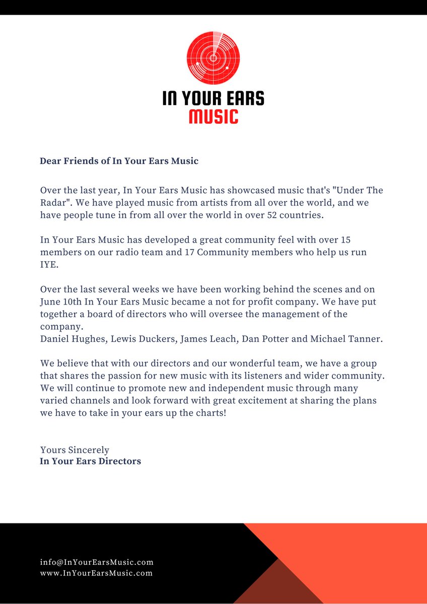 📡 In Your Ears Music 📡 tweet media