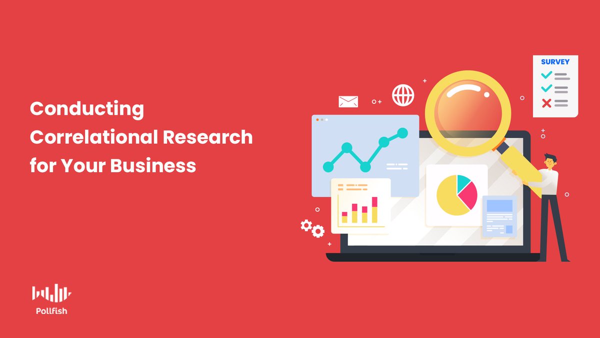 pollfish's tweet image. Learn all about correlational research, how to conduct it, how it helps your business, and much more. #correlationalresearch  #research #marketresearch #surveys buff.ly/3iOgjjx