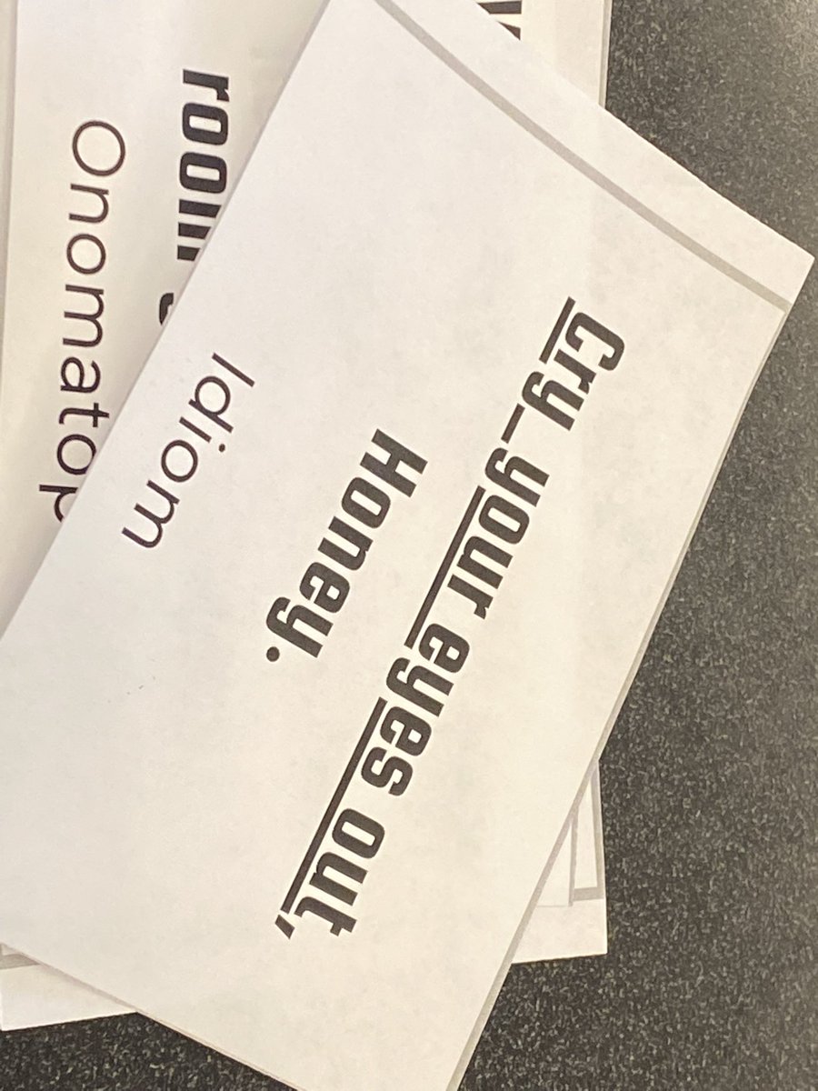 LaStarYates's tweet photo. “Meme it” activity with figurative language #WhateverItTakes https://t.co/Zah1X7Iq30