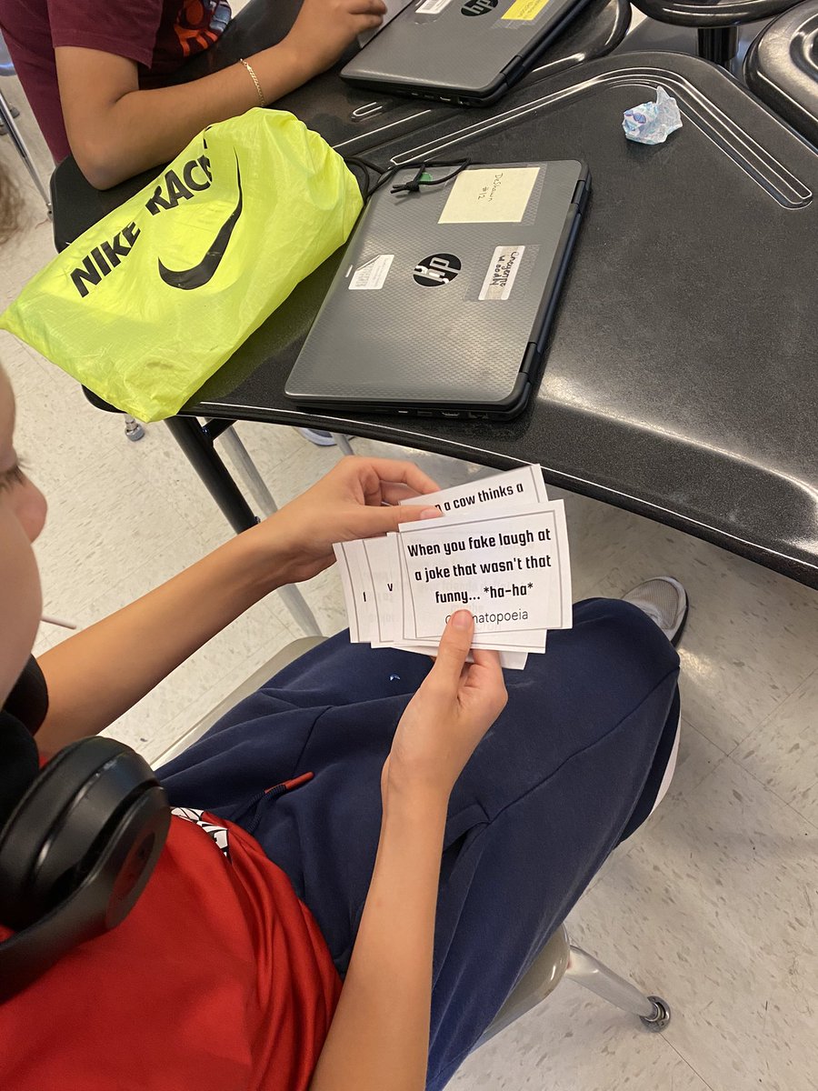 LaStarYates's tweet photo. “Meme it” activity with figurative language #WhateverItTakes https://t.co/Zah1X7Iq30