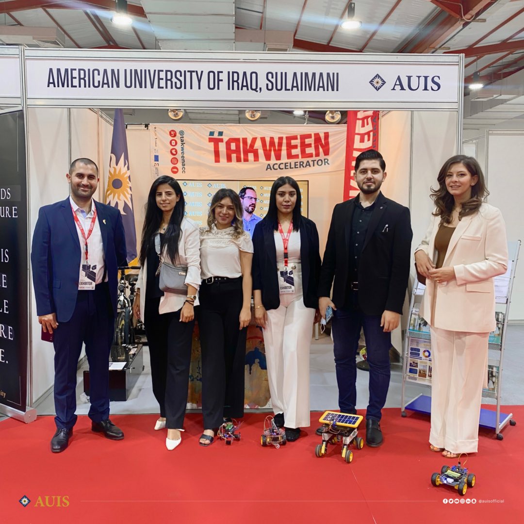 auisofficial's tweet photo. AUIS community reunited at Iraq’s biggest technology exhibition ( @hitex_ ) in Erbil 

#AUIS #Alumni #Students #Staff #Faculty #AUIScommunity #AUISadvantage #technology https://t.co/JoORQsaXZr
