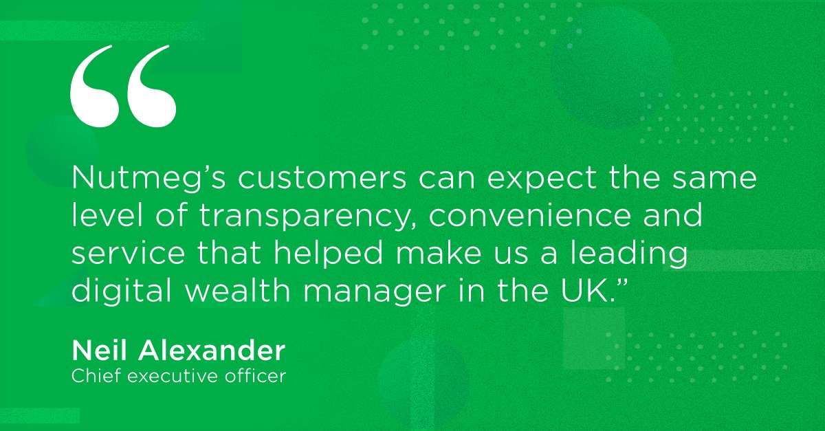 Nutmeg on Twitter "Our CEO commenting on today's announcement about