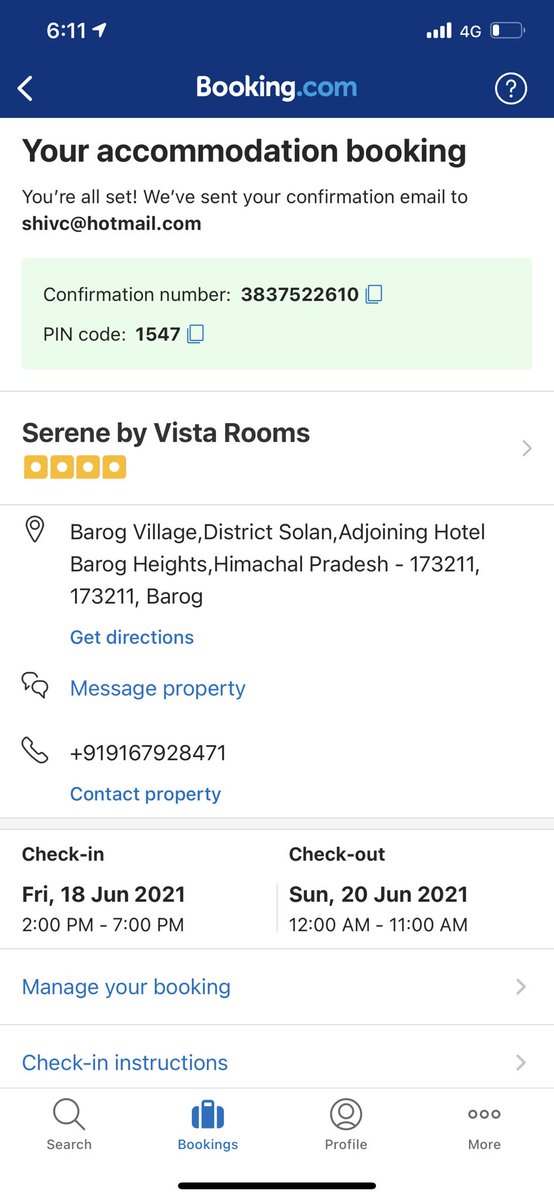 drshivc's tweet photo. @AnkitaSheth highly disappointed with my 1st booking wit vista rooms.u guys ve left me Totally stuck as 1day  prior to my booking I get to know that booking has been cancelled . That too wen I repeatedly tried to contact your executive handling my booking. https://t.co/WnfmimsgjZ