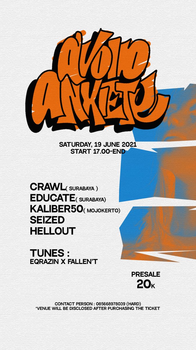 educate6231's tweet photo. This Weekend🔥
Kediri 19-06-2021 &amp; Bojonegoro 20-06-2021🍻
#StompThisMess with #CRAWLbrow ❤💛💚 https://t.co/6JAOjYThmc
