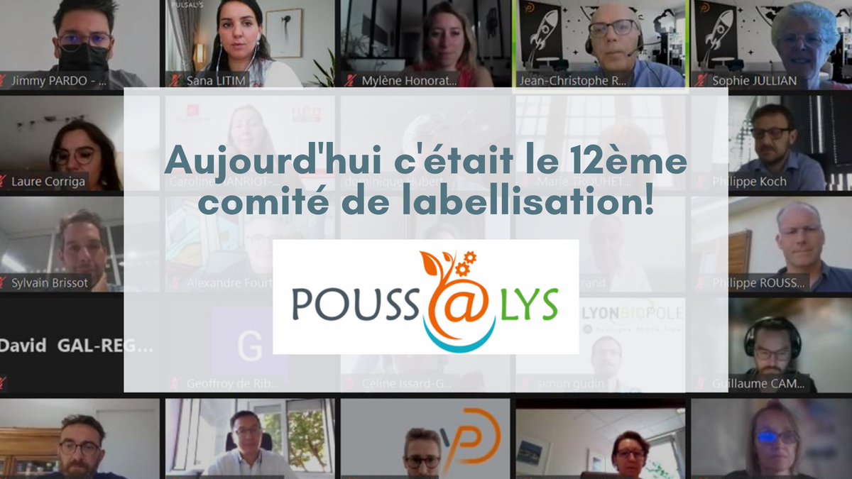 poussatlys's tweet photo. ✨Aujourd'hui a eu lieu le 12ème #ChallengeStartup Pouss@LYS qui a réuni près de 40 participant.e.s en #visio ! En cette occasion, 3 startups ont été labellisées #FrenchTechSeed @Bpifrance :
✅ @SibiusCorp
✅ E-DENTURE
✅ @Likewatt_fr https://t.co/modH7vlJgK