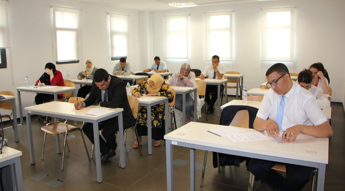 3ème et dernier jour des examens dans le cadre du  cycle de la formation préalable à la promotion des diplomates. Bonne réussite