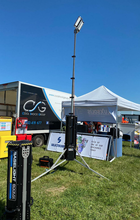SelectequipLtd's tweet photo. The Baselight tower lighting range out in full force!
All of these lights are portable and modular for transportation to site, without an RRV.
Head to stand S36 - to see the Baselight 600MX, 320X and 220X for the first time at @railliveuk
#Selectequip #Baselight #Eco #Light https://t.co/Oy600Kc6WQ