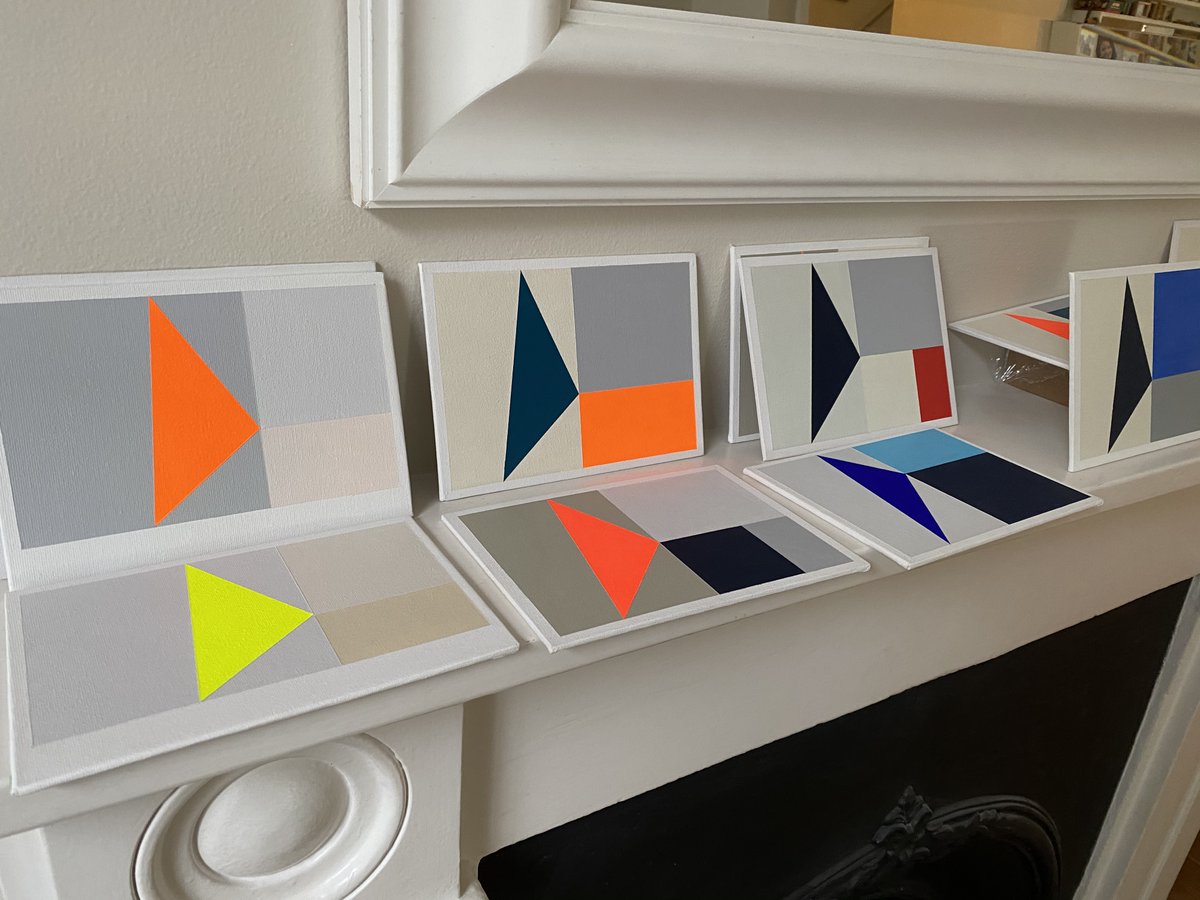 Shots taken in the studio while prepping for my forthcoming exhibition ‘Looking for a certain ratio’ which opens at <a href="/CASSART1984/">Cass Art</a> in Glasgow on 20th July 2021. If you’d like to attend the private view at 6.30pm on Tuesday 20th July, just RSVP to glasgowartspace@cassart.co.uk