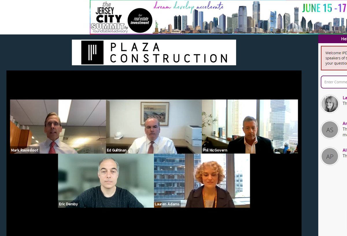 Join us for an engaging conversation about Jersey City's Harborside at <a href="/TheJCSummit/">The Jersey City Summit</a> ! Special thanks to <a href="/ConnellFoleyLLP/">Connell Foley LLP</a> , <a href="/MackCaliProp/">Mack-Cali</a>,<a href="/gensler_design/">Gensler</a>, <a href="/CBRE/">CBRE</a>, and <a href="/smorgasburg/">Smorgasburg</a> !
#TheJerseyCitySummit #JerseyCitySummit #JerseyCity
Watch now at thejcsummit.com!