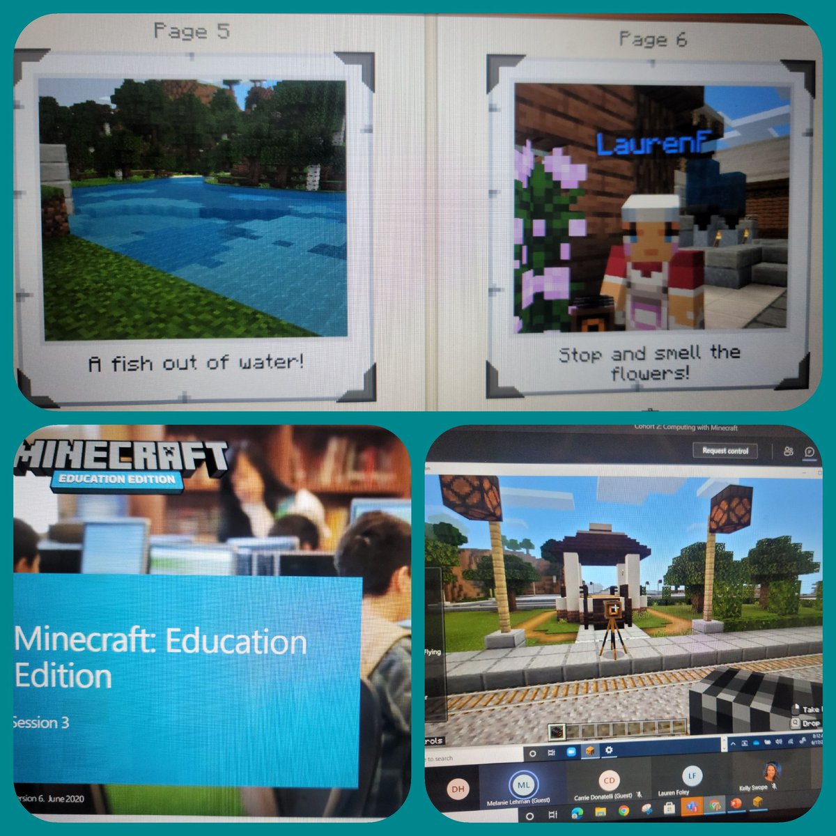 TechisforGirls's tweet image. Starting out session 3 of Computing with Minecraft by learning assessment options! So many powerful ways to assess in @PlayCraftLearn! @HillsboroughSch @NCCE_EdTech @MrsMathTech1 @HunzekerBizEd @BSmrstick #MinecraftEDU