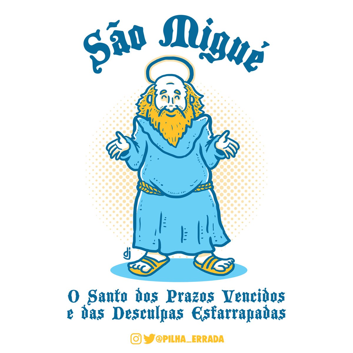 pilha_errada's tweet photo. Ideia antiga que originou a nova série "Santos Pilha Errada". Devo usar tb num projeto de religião nova que tô desenvolvendo aqui.
#cartum #cartoonart #comic #comicart #desenho #desenhodehumor #humor #humorbrasil #pilhaerrada #santos #santo #sao #migue #saomigue https://t.co/CXSOKllmcY
