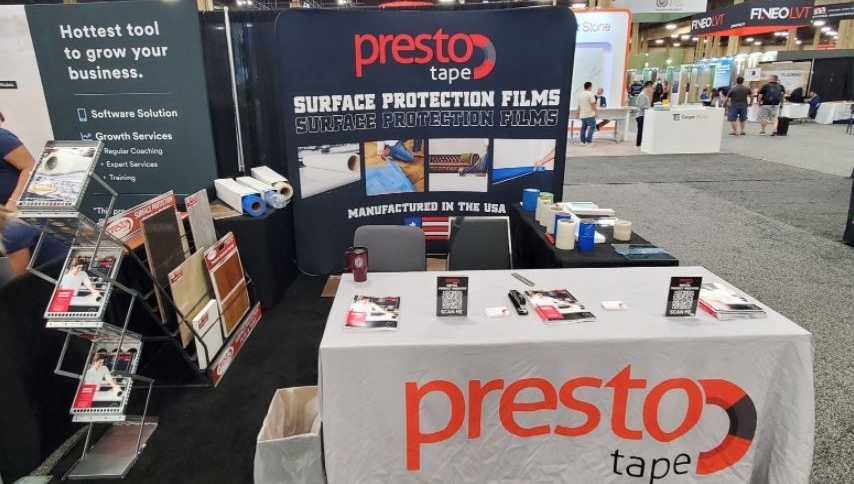 PrestoTape's tweet image. Join us at The International Surface Event! Stop by our booth #4227 to learn more about our product assortment of surface protection films and specialty tapes.

#TISE #TISE2021 #Surfaces