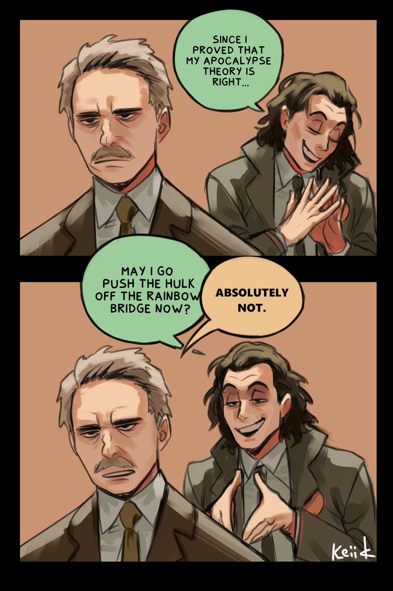 He asked nicely
#Loki #Mobius 
