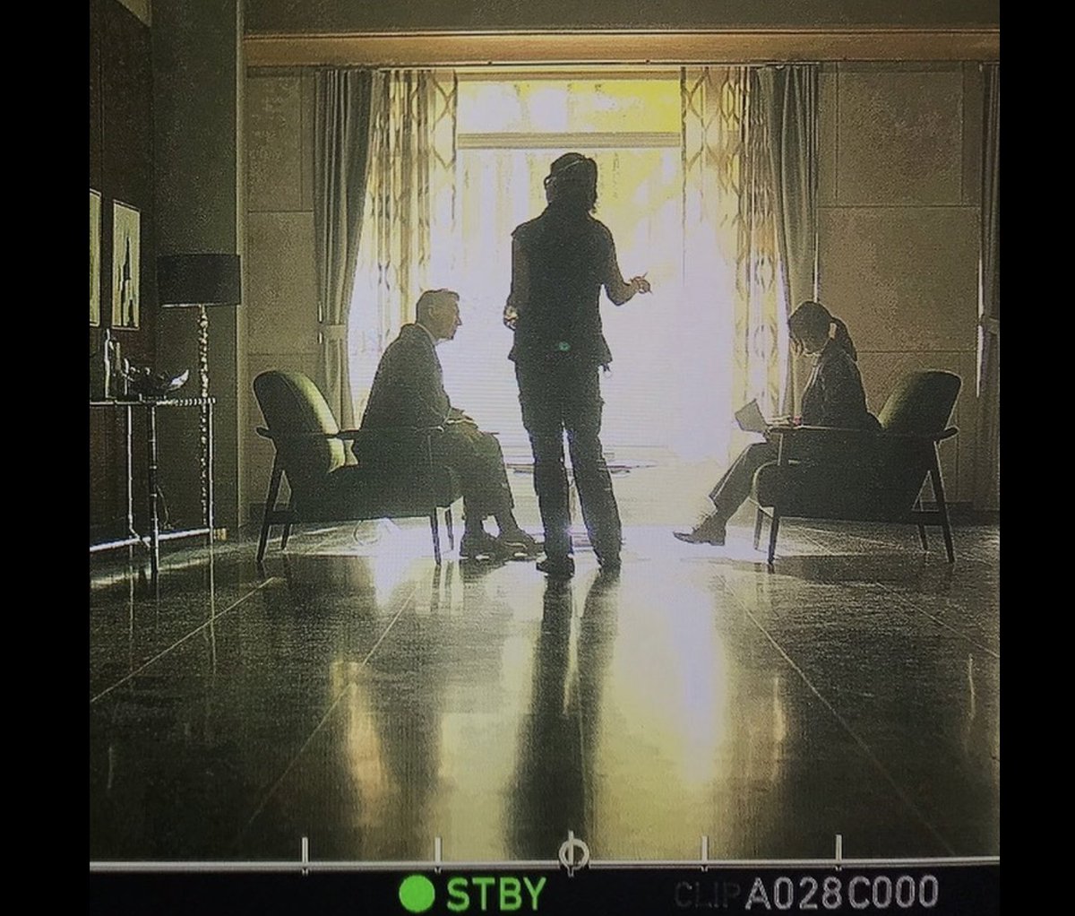 One more #BTS from 101 &amp; then a few few each ep counting down to my 1st episode of #Clarice tonight! Here’s Pilot Director <a href="/majavrvilo/">Maja Vrvilo</a> busting in on #ShaunDoyle &amp; <a href="/BecEBreeds/">Rebecca Breeds</a> therapy session (so purdy! The frame too) 😉 <a href="/ClariceCBS/">Clarice</a>