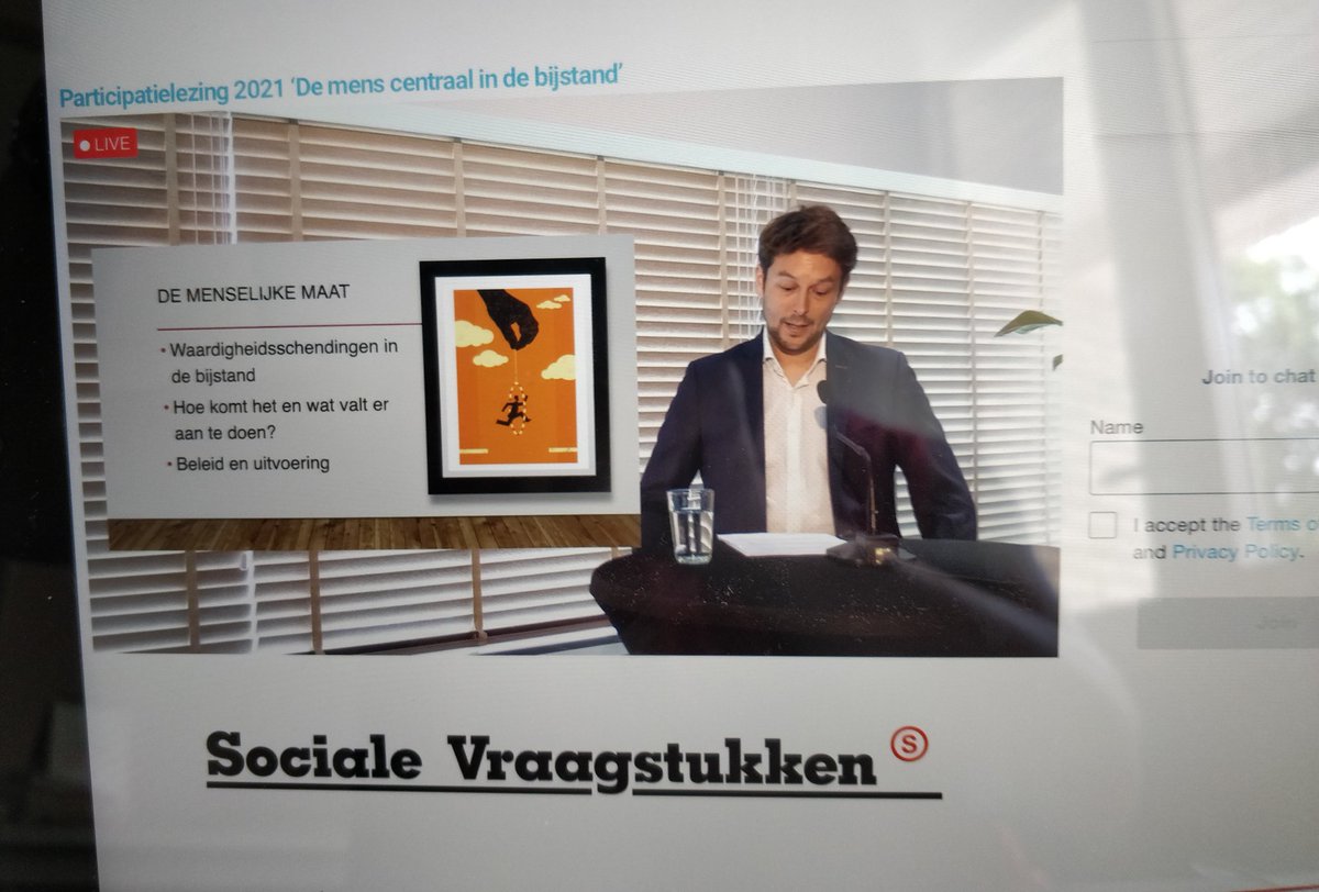 Zeer behartenswaardige participatielezing van @ThomasKampen <a href="/Movisie/">Movisie</a> . De mens centraal, maatwerk, waardigheid, solidariteit, uitkering als recht, zomaar wat kernwoorden die de bijstand horen te kenmerken.