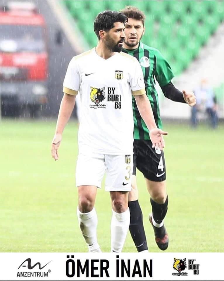 Geçen sezon formamızı terleten Ömer İnan tekrar Bayburtsporumuzda hayırlı uğurlu olsun 🧿