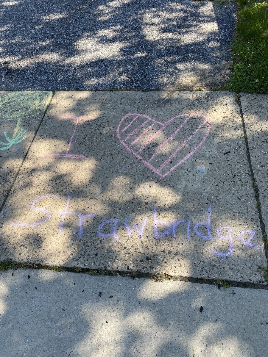We met up with our best friends <a href="/EdisonHtsd/">Thomas A Edison Elementary School</a> to make the mile between our schools a bit more colorful! <a href="/_htsd/">Haddon Township Schools</a> ❤️