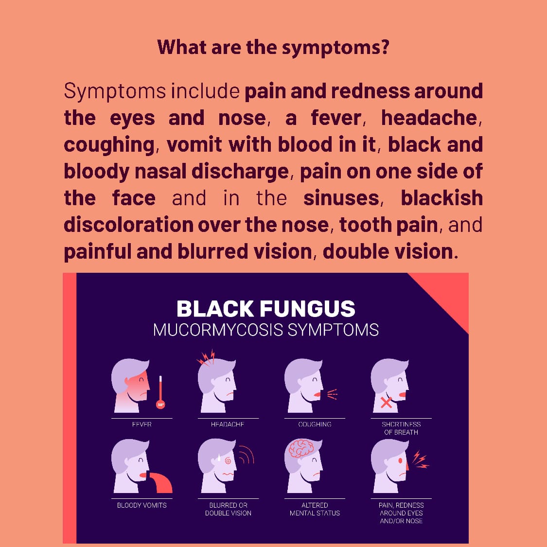 smalltalkindia's tweet photo. #facts #coronavirus #didyouknow #covid19 #thursdayvibes #smalltalk #learnmore #blackfungus #aftereffects #covid19 #mucormycosis #smalltalkindia https://t.co/3Tr1ZVhMau