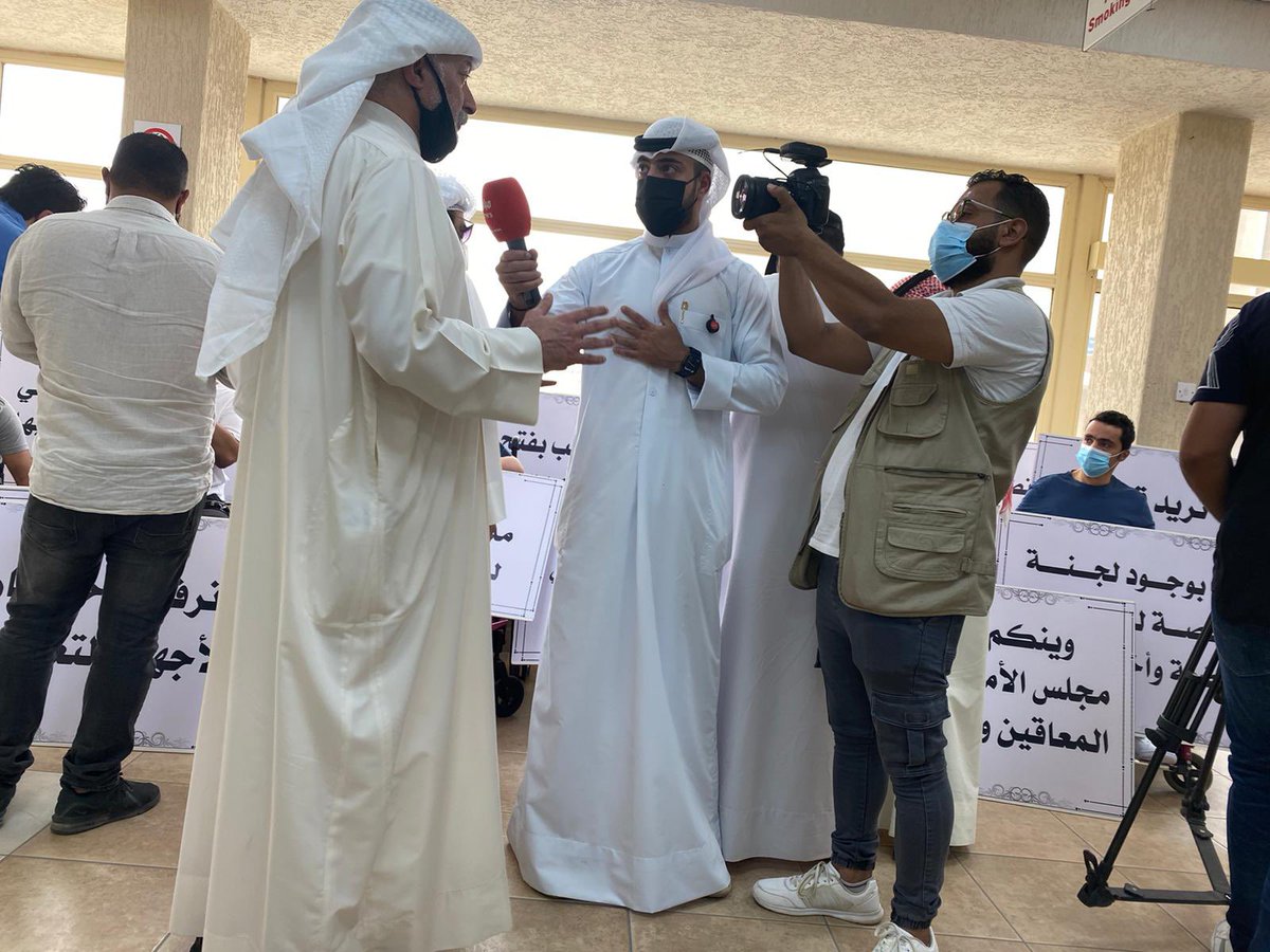 Ali_thuwaini's tweet photo. استقبال هيئة الاعاقة والاخ عامر العنزي وكيل القطاع الطبي والنفسي للمعتصمون من ذوي الاعاقة وعدم اعتراض طريقهم يعتبر بادره طيبه. والاطيب ان تلبى مطالبهم خاصه انها بحثت لفتره طويله دون حل. ونتمني من معالي وزير الشئون اعطاء استثناءللهيئة لتمكينهامن صرف كراسي المعاقين دون مخالفه لها https://t.co/FiK2izoPEO