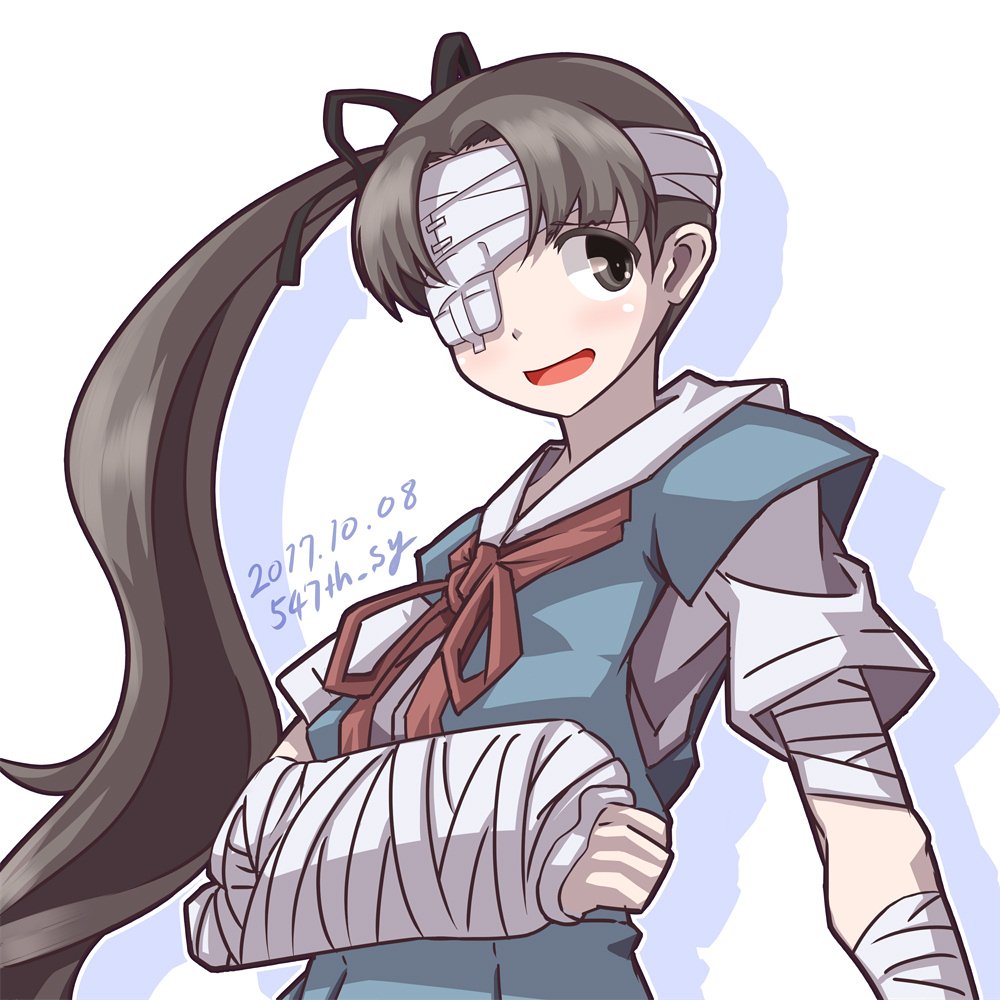 香取(艦これ) 「過去絵の再掲で香取さんと綾波さんを描いた気になっておきましょう... 」|547th_syのイラスト