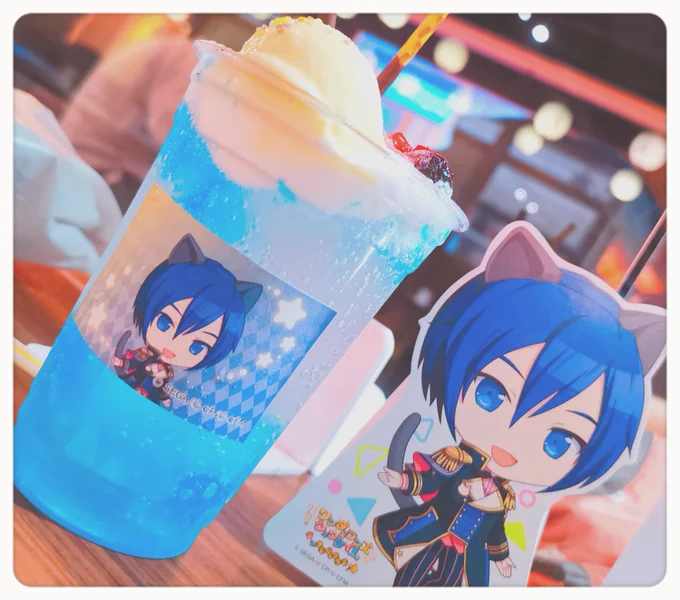 美味しかったです🐱🍨 