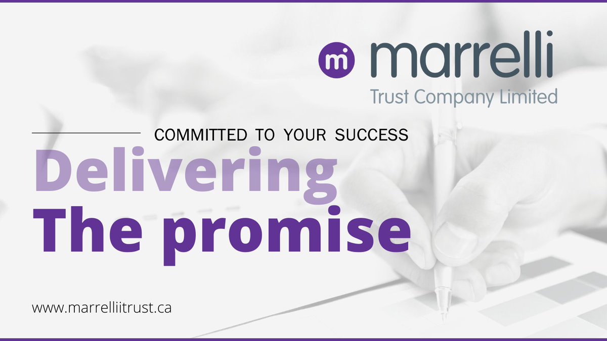 Marrelli Trust Company Limited tweet media