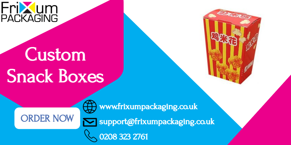 FrixumPackaging's tweet image. We provide error-free and elegantly designed Custom Snack Boxes.

Order Now: bit.ly/3vwbBcR
Custom Quote: bit.ly/3no60Bz
Phone: 0208 323 2761
Email:  support@frixumpackaging.co.uk
#frixumpackging #customboxes #CustomsnackBoxes #London