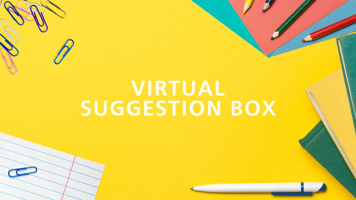 HWBGateshead's tweet photo. 🗳️ | We now have a virtual health and wellbeing suggestion box, allowing us to keep track of all your ideas! 

If you've got an suggestion that might benefit your team, department, business unit or the entire Trust, click below and tell us all about it!🗣️

https://t.co/JrLjMIHwZ8 https://t.co/c3OwFfhFkC