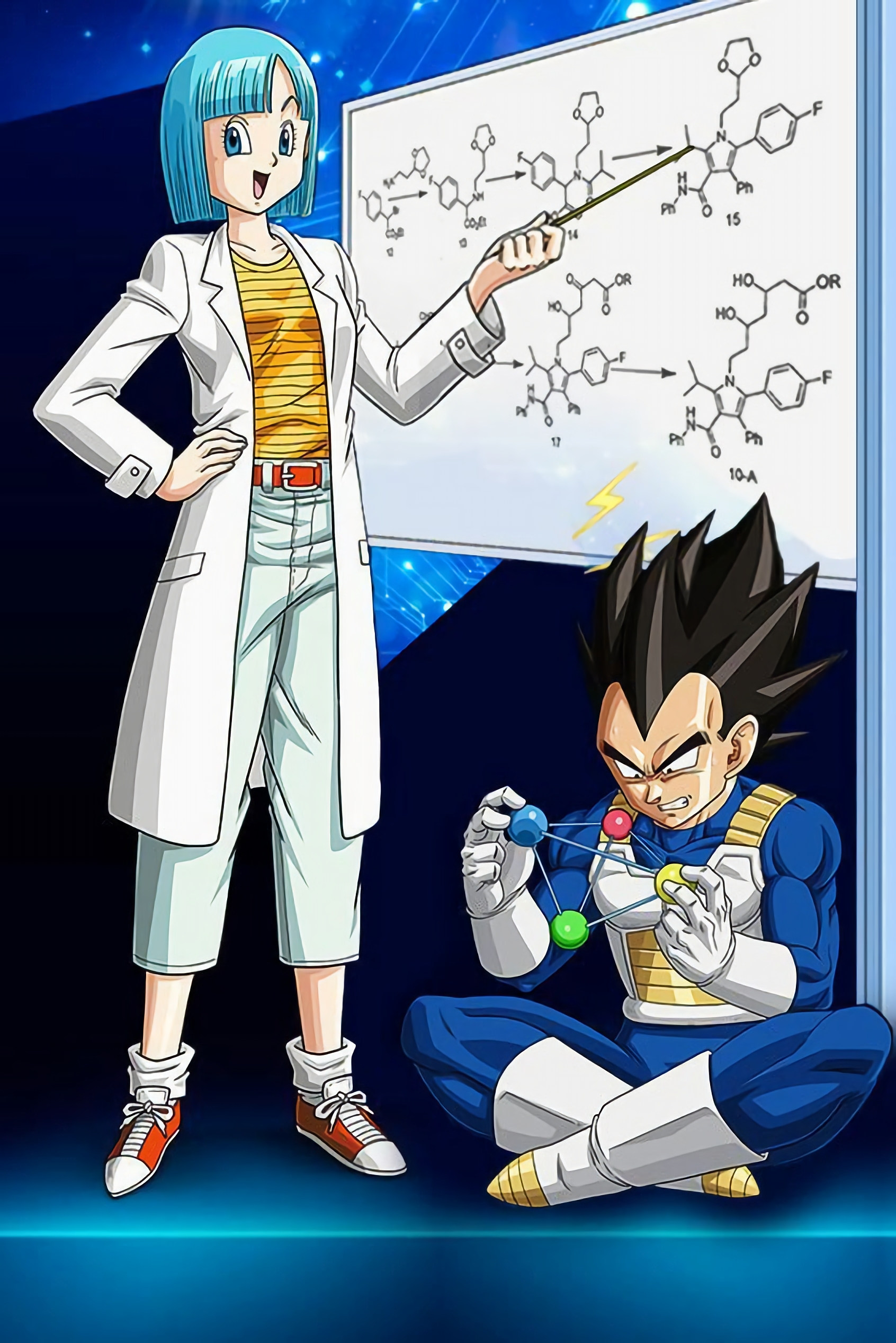 ドラゴンボール - DBZ セル画 SS2ベジータ DBZ セル画 SS2ベジータ