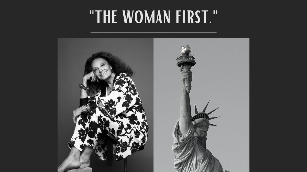 According to Diane von Furstenberg, #LadyLiberty 🗽 is a woman who exudes strength and a "go for it energy"–and not just because she's wearing a wrap dress.
Listen to the #FrancoFiles Pod ➡️ bit.ly/FrancoFiles