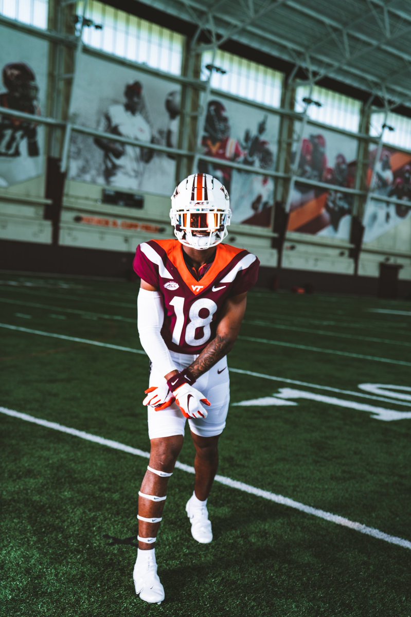 Former 1st Team All-State Wide Receiver and North Side Steer <a href="/DawainL/">Dawain Lofton</a> will be wearing #18 this year for the Virginia-Tech Hokies‼️ 
#SteersUp🤘🏽 #GoHokies🦃
