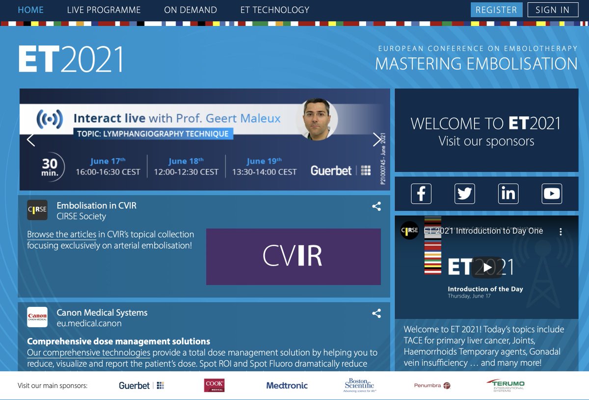 Florian Wolf (@docflo) on Twitter photo #ET2021 Morbidity & Mortality Session starts now! Hope to see you online! #CIRSE2021 #IRAD #IR #ET2021 Morbidity & Mortality Session starts now! Hope to see you online! #CIRSE2021 #IRAD #IR