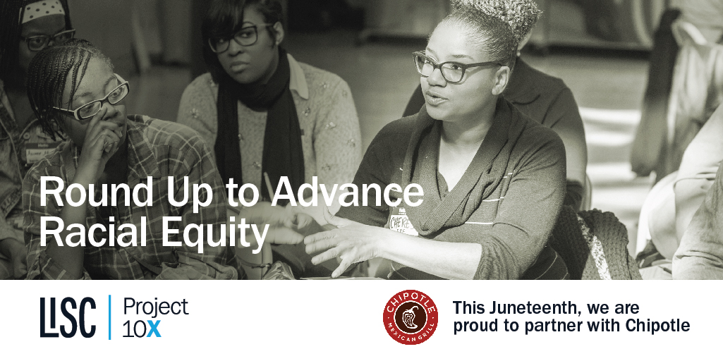 LISC_VA's tweet image. This #Juneteenth we're pleased to partner w/ @ChipotleTweets to support #Project10X - LISC's all-out effort to close our country’s racial wealth, health &amp;amp; opportunity gaps. From June 17 - 30 you too can make an impact one order at a time! chipotle.com/roundup