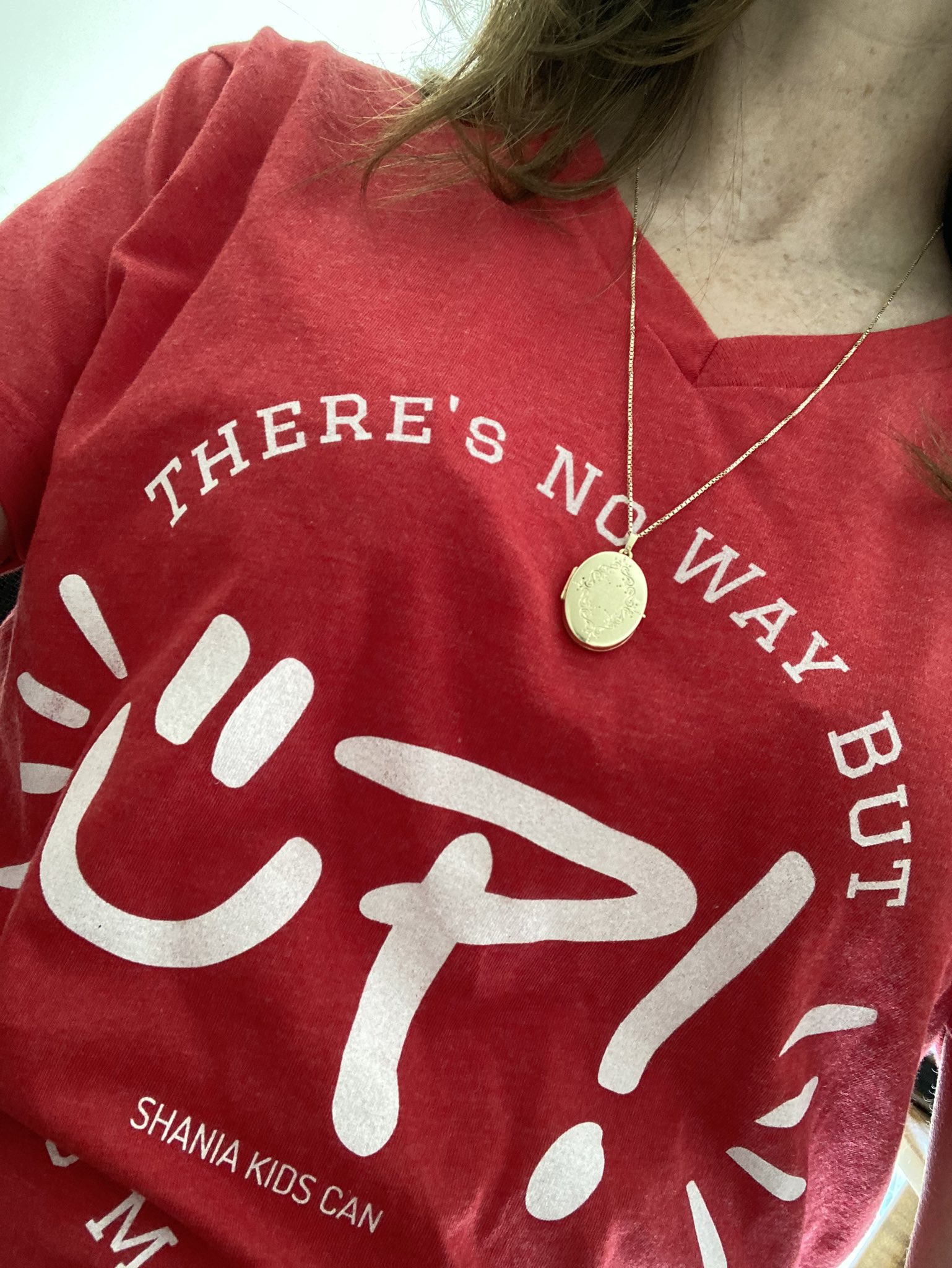 Shania Twain There S No Way But Up From Here Grab Yourself One Of These Cute T Shirts On Bonfire And Donate To A Good Cause In The Process