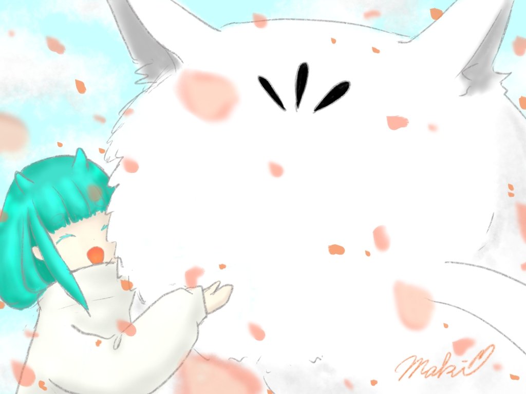 万揮 今日はデジタルイラストです Eveくんの心海ー 簡単にですがすみません Eve家 マキちん1日1作品 T Co Zzhq0cc2kb Twitter