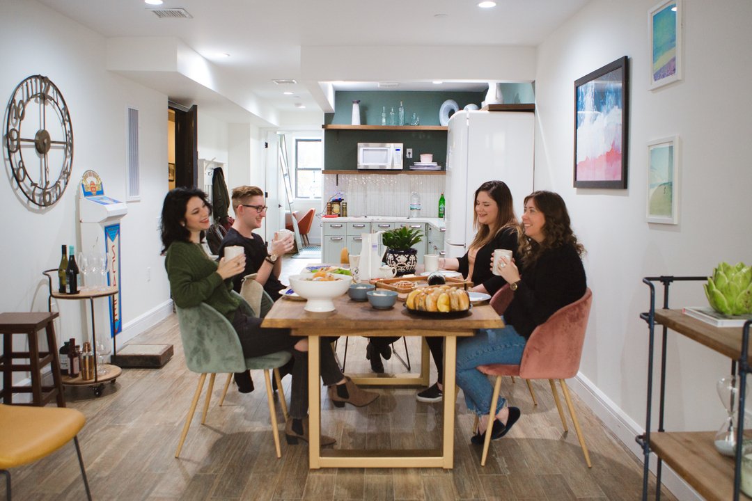 When was the first time community became a part of your vocabulary on the reg? High School and college/uni was the start of that spark for some of us. Dorm life, campus gatherings, events, birthday parties. We look around and see like-minded people connecting usually over food an