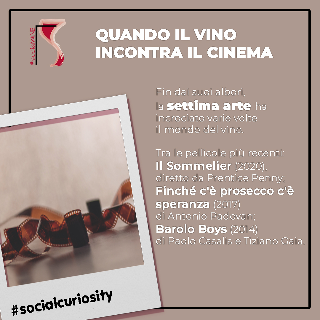 🎬 Tre #film da "sorseggiare" 🍇🍷 

#socialcuriosity #vino #cinema