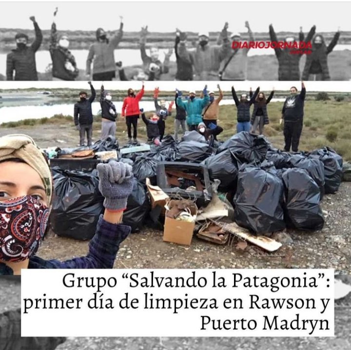 MaruOrtizTw's tweet photo. #SalvandoLaPatagonia ♻️
"Este sábado vamos a decidir si avanzamos con limpieza en #ElElsa o si salimos a otro lugar. Después del 21/06 seguramente haremos otra jornada", @silfernandezzzz en @CadenaTiempo https://t.co/vRgBUSx9SF