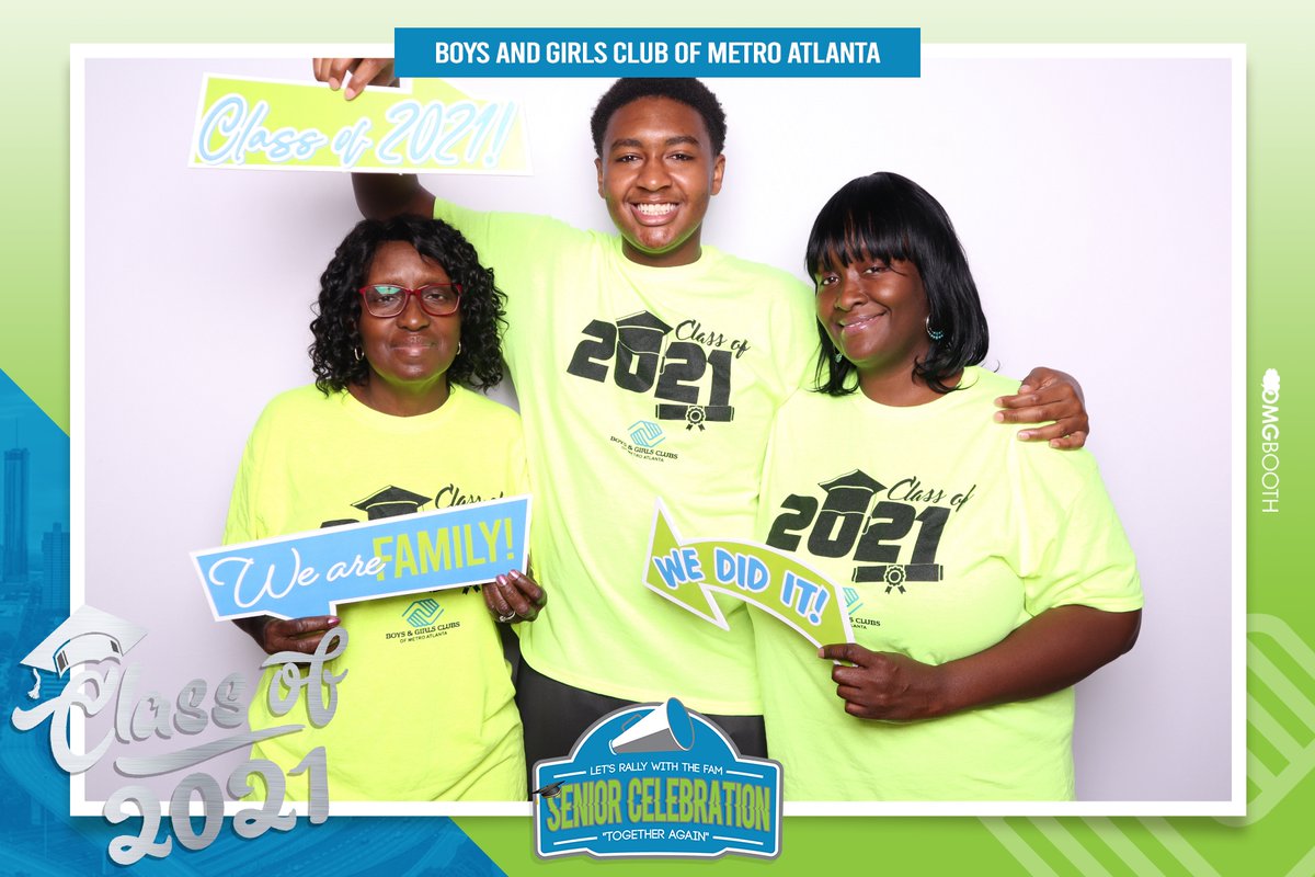 BGCMAATL's tweet image. Check out snaps from #BGCMA's 2021 Senior Celebration! bgcma.org/2021graduates/. Themed “Let’s Rally with the Fam – Together Again”, we gathered to celebrate the accomplishments of BGCMA's Class of 2021 and awarded more than $100,000 in BGCMA and partner scholarships. 🤩👏