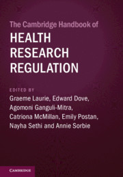 Rosario Isasi (@rosario_isasi) on Twitter photo A must-have in any library! The Cambridge Handbook of Health Research Regulation (open access!). And if you are interested in Normative Systems for Gene Editing, read the chapter by yours truly.
cambridge.org/core/books/cam…
#gene #editing #policy #bioethics #research
<a href="/GraemeLaurie/">Graeme Laurie</a> A must-have in any library! The Cambridge Handbook of Health Research Regulation (open access!). And if you are interested in Normative Systems for Gene Editing, read the chapter by yours truly.
cambridge.org/core/books/cam…
#gene #editing #policy #bioethics #research
<a href="/GraemeLaurie/">Graeme Laurie</a>