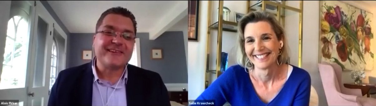 Sallie Krawcheck, CEO and Co-Founder of <a href="/Ellevest/">Ellevest</a> speaks with <a href="/AiteGroup/">Aite Group (now Aite-Novarica Group)</a>'s Alois Pirker during today's  fireside chat on democratization of investment access. bit.ly/3qFO6MT #wealthmanagement #democratization #investmentaccess #femaleinvestors #DIWM21 #financialwellness