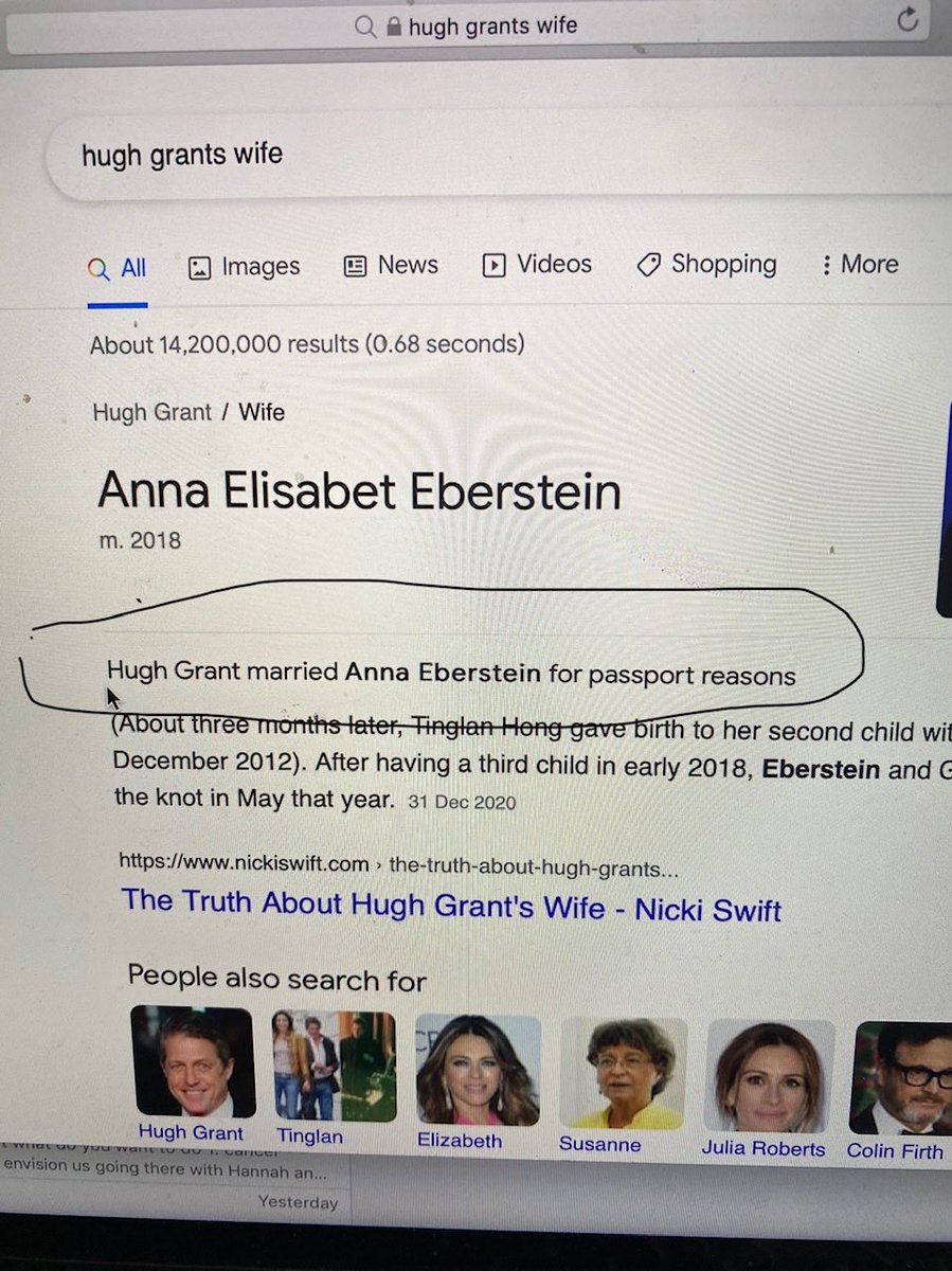 No I didn’t, <a href="/Internet/">julian</a>. I married her because I love her.