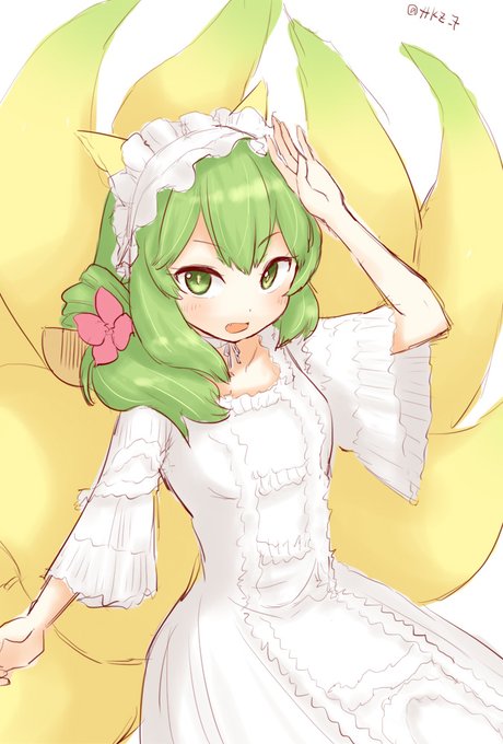 黒空狐さんの対に・・・なってないかもしれない('・ω・`)

#式姫お絵かき60分一本勝負 