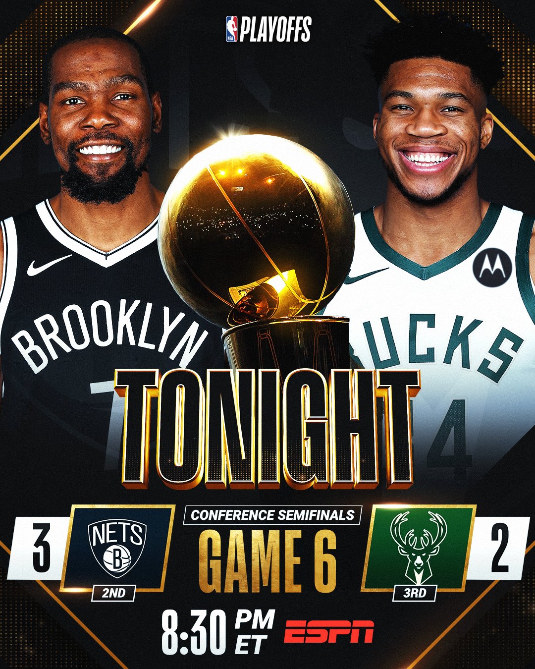NBA on Twitter 🆚 BUCKS ️ KD in BKN Game 5 win 49 PTS, 17 REB